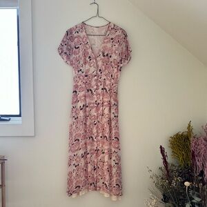 RARE Chan Luu button front midi dress